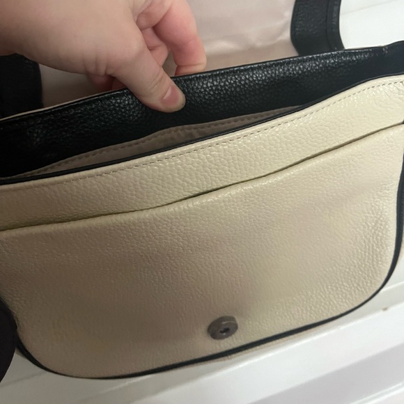 Stylish Black and Cream Women's Bag Tucker Tweed - Picture 8 of 8